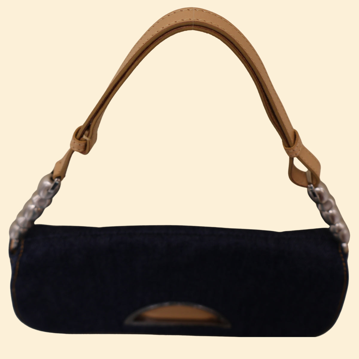 Christian Dior Malice Denim Shoulder Bag