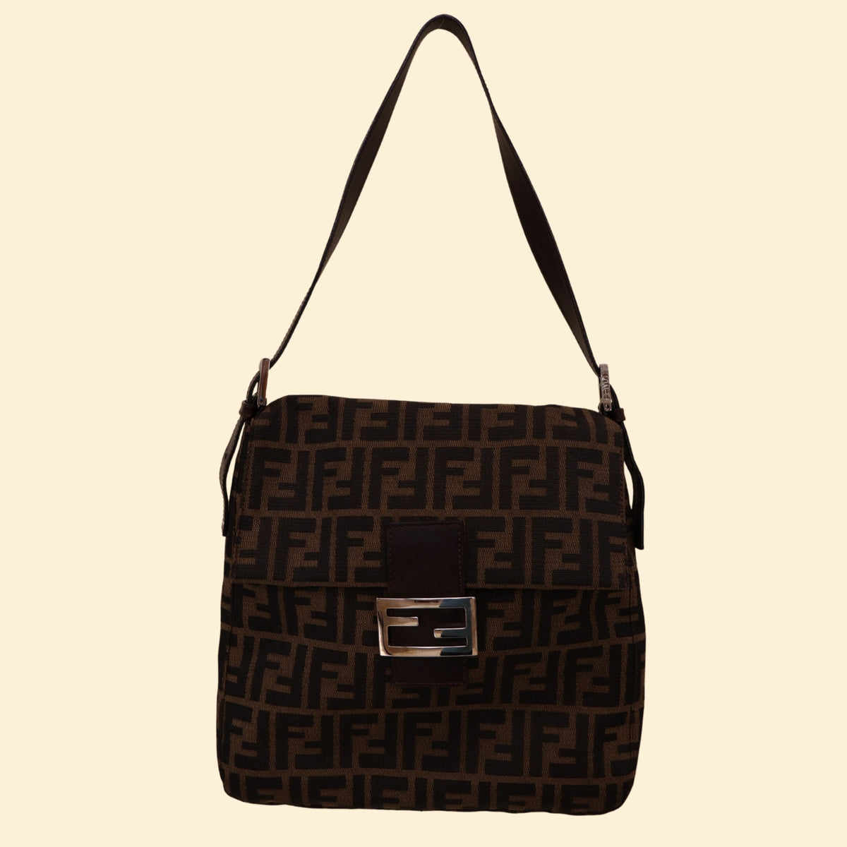 Fendi Zucca Shoulder Bag