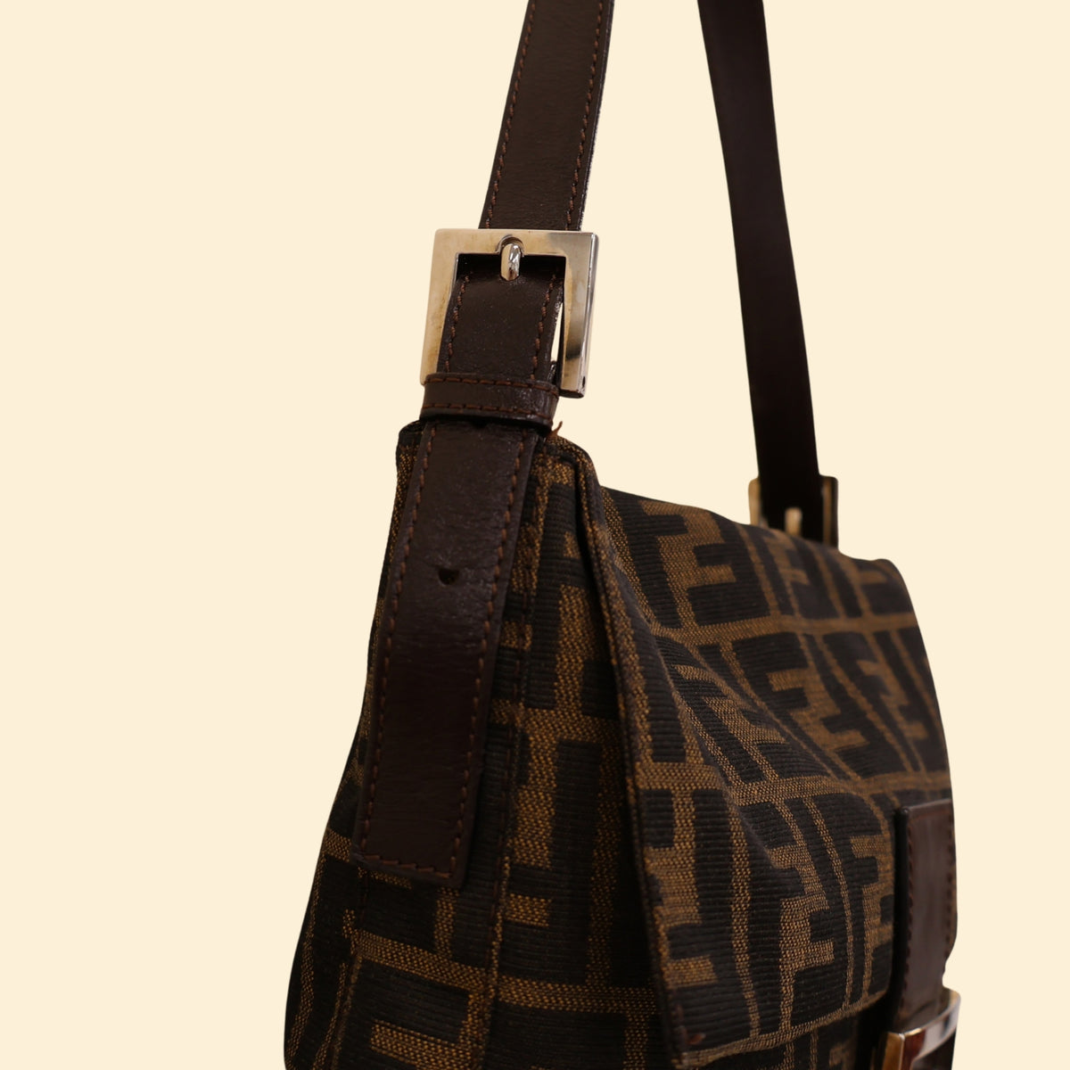 Fendi Zucca Shoulder Bag