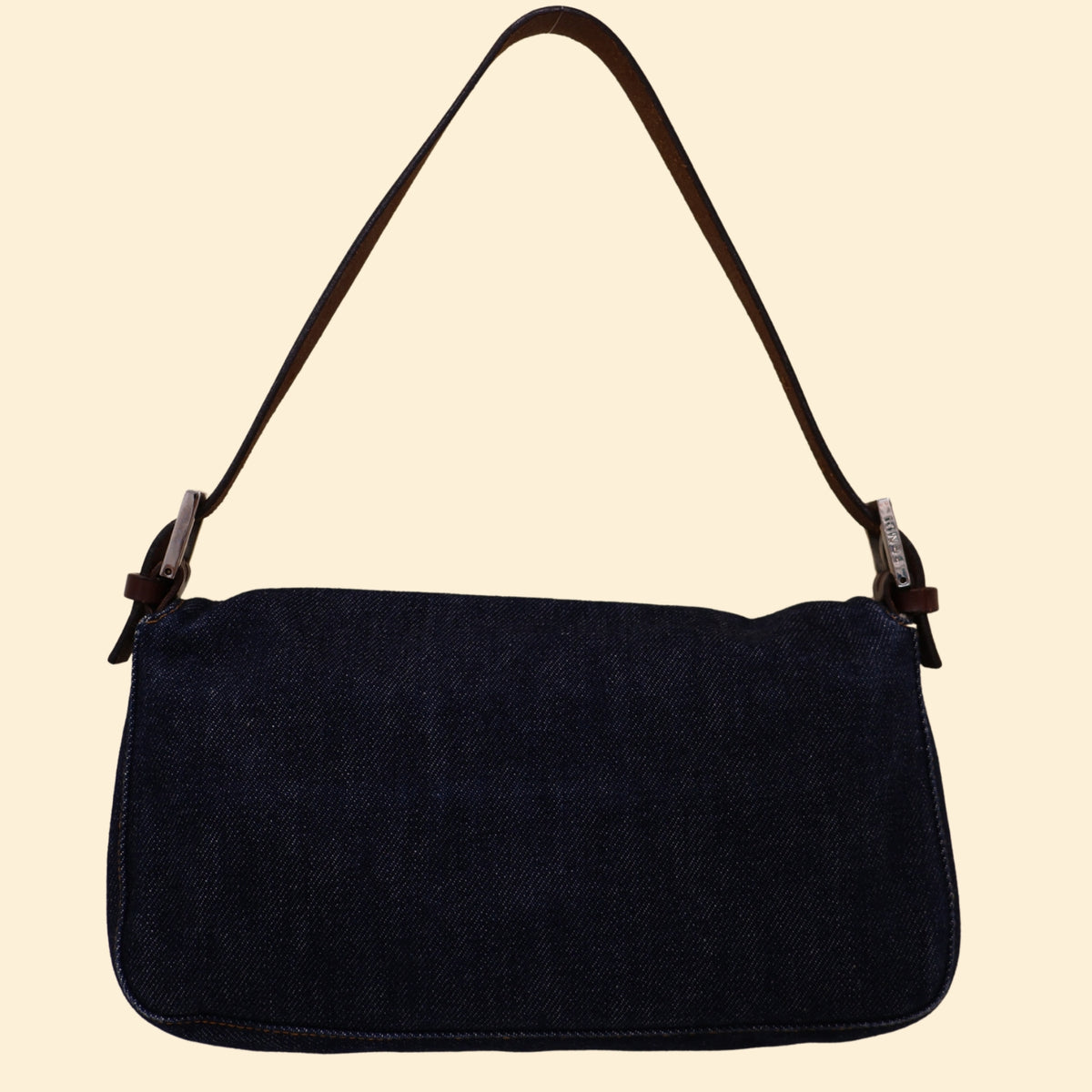 Fendi Denim Baguette Bag