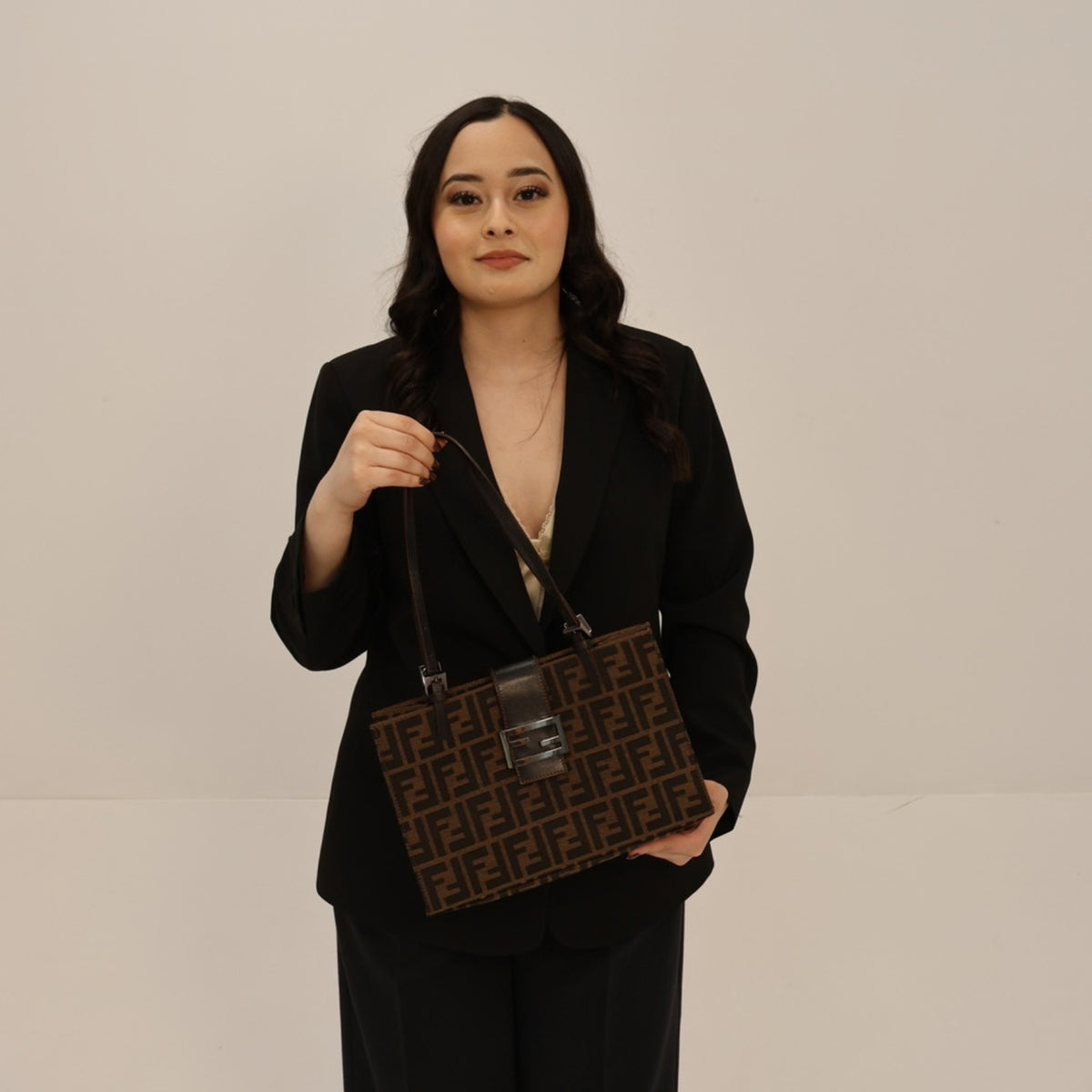 Fendi Zucca Tote Bag