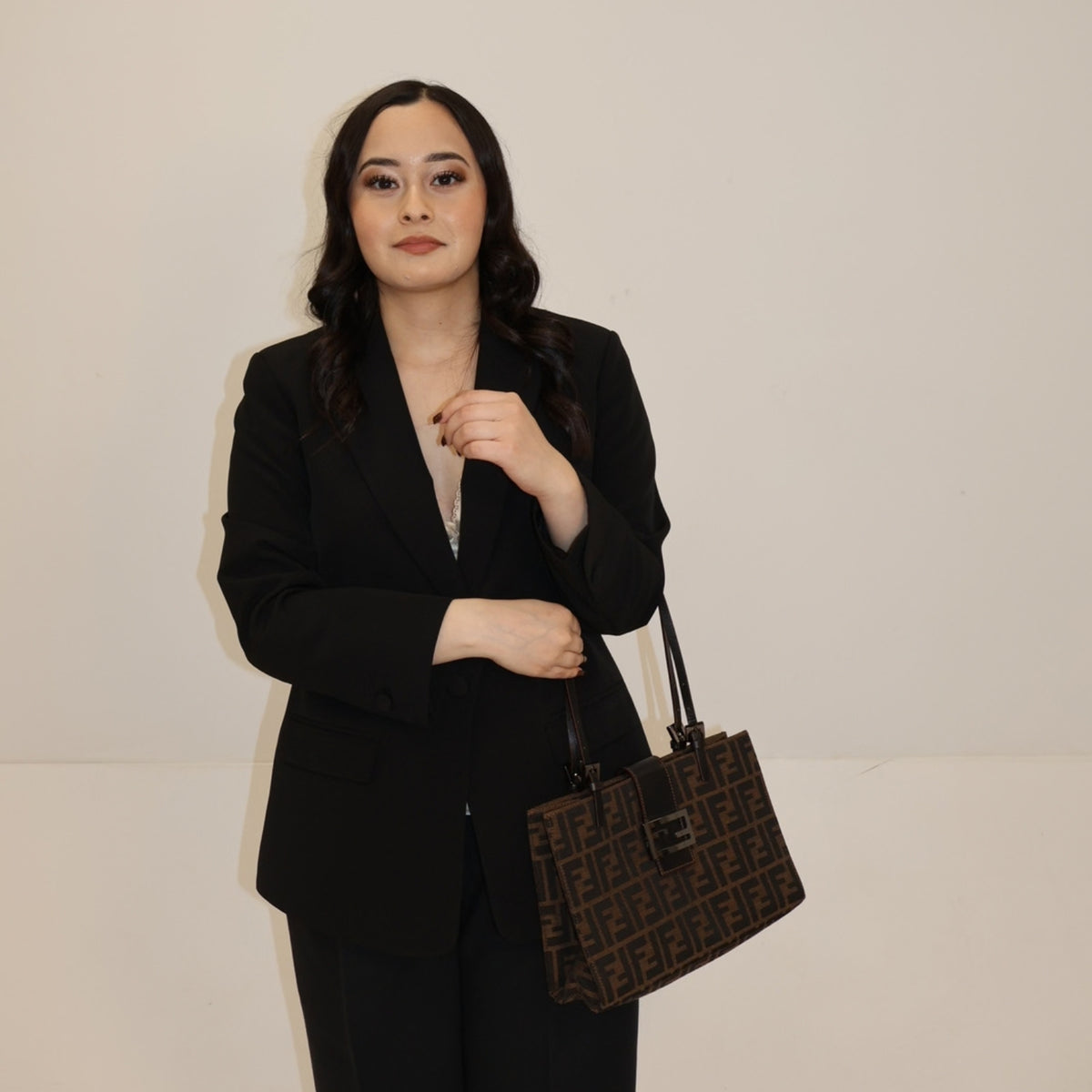 Fendi Zucca Tote Bag