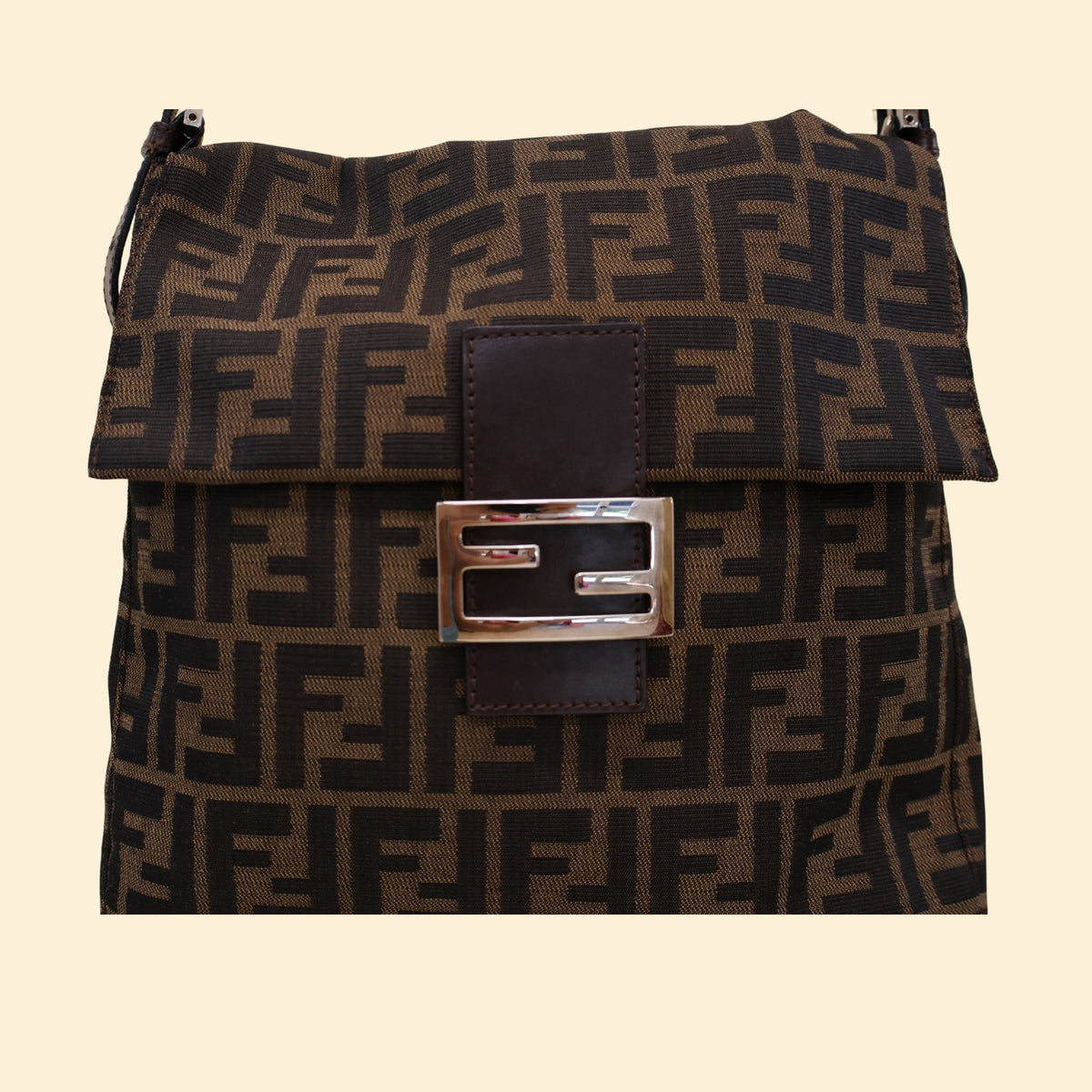 Fendi Zucca Shoulder Bag