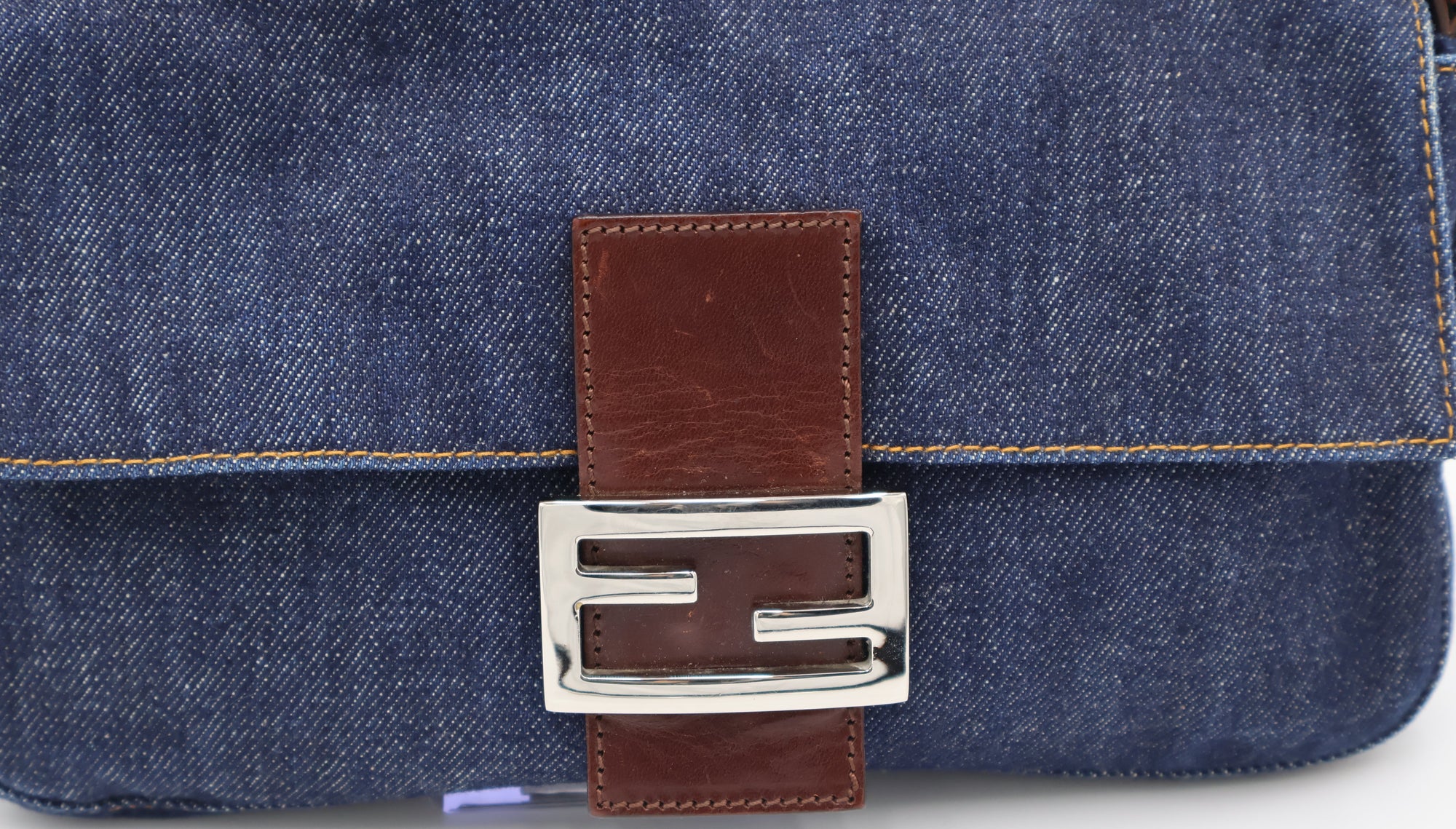 Fendi Denim Baguette