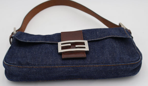 Fendi Denim Baguette