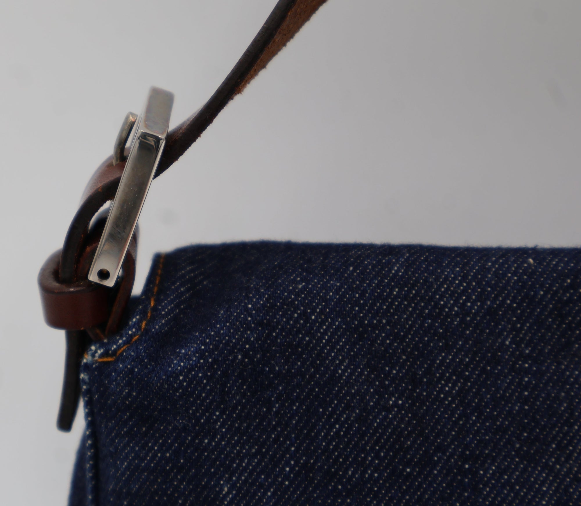 Fendi Denim Baguette